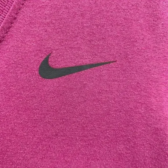 Nike Dri-Fit Womens Running T Shirt Pink Short Sleeve Size XS​​ - Picture 4 of 9